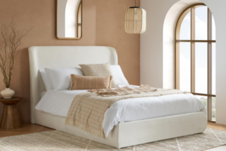 Janice OTTOMAN Bed CREAM