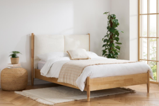Malaga Bed Linen+Oak Effect