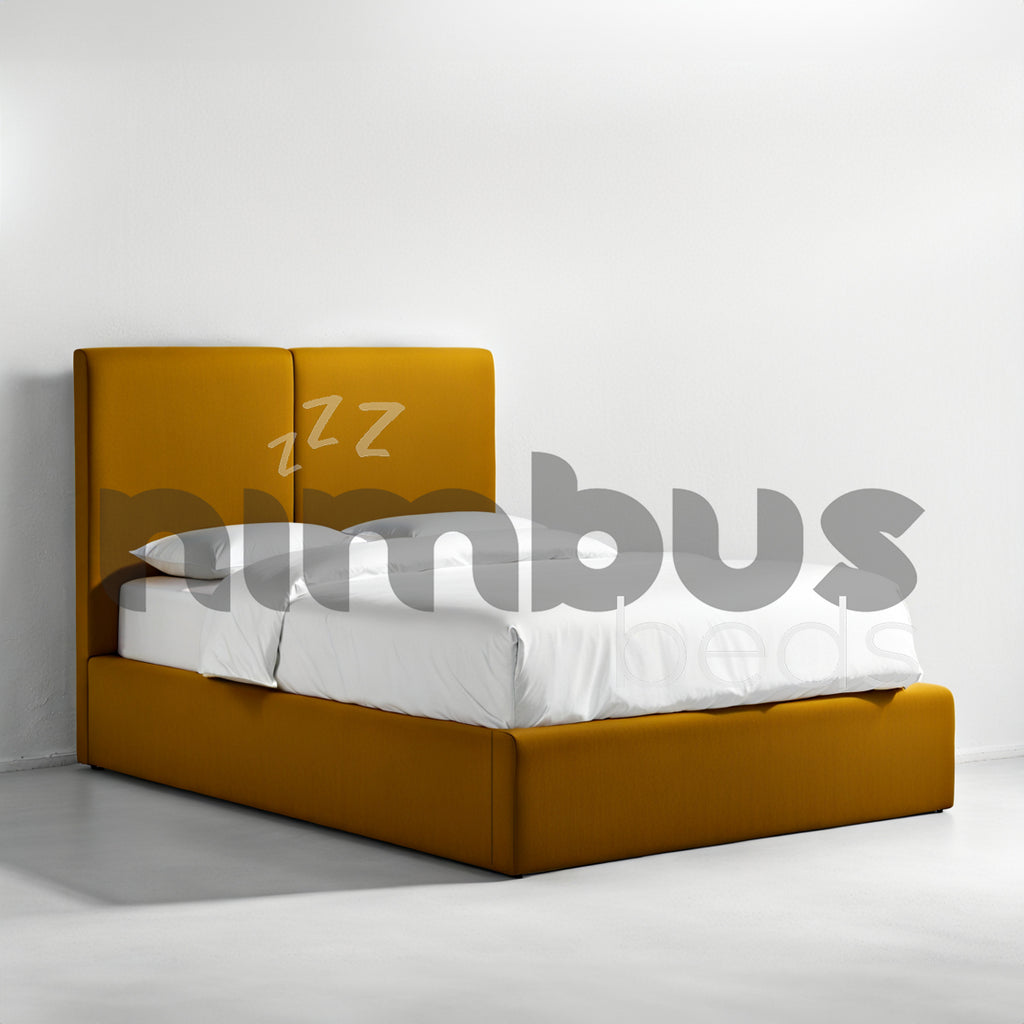 Two Square Panel Bed Frame - Nimbus Beds