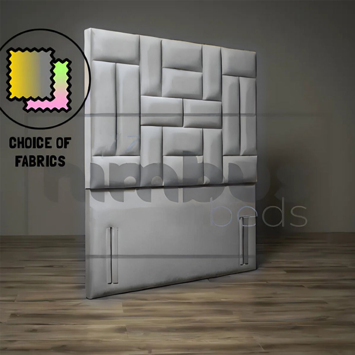 Floor Standing Bauhaus Headboard - Nimbus Beds
