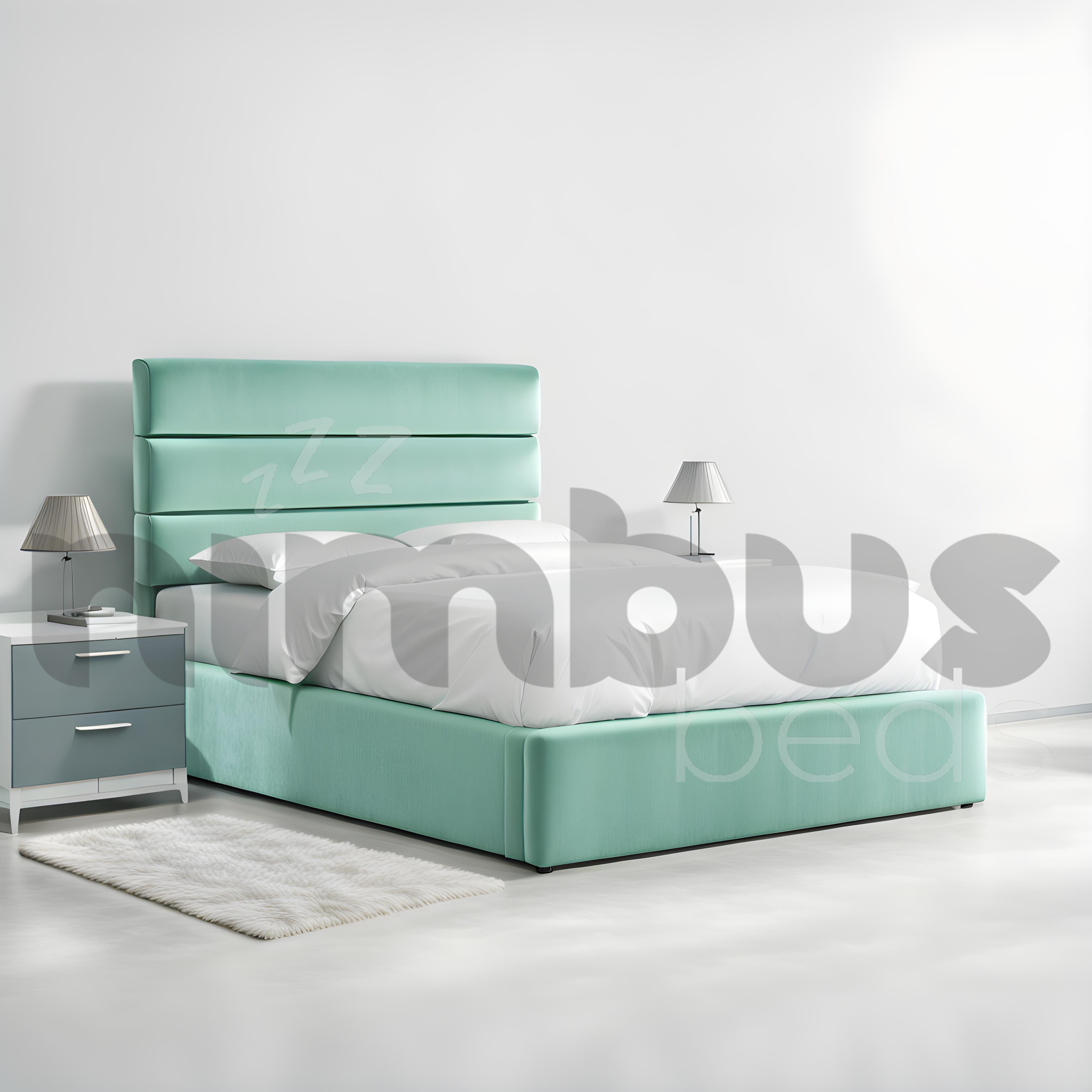 Three Horizontal panels bed frame - Nimbus Beds
