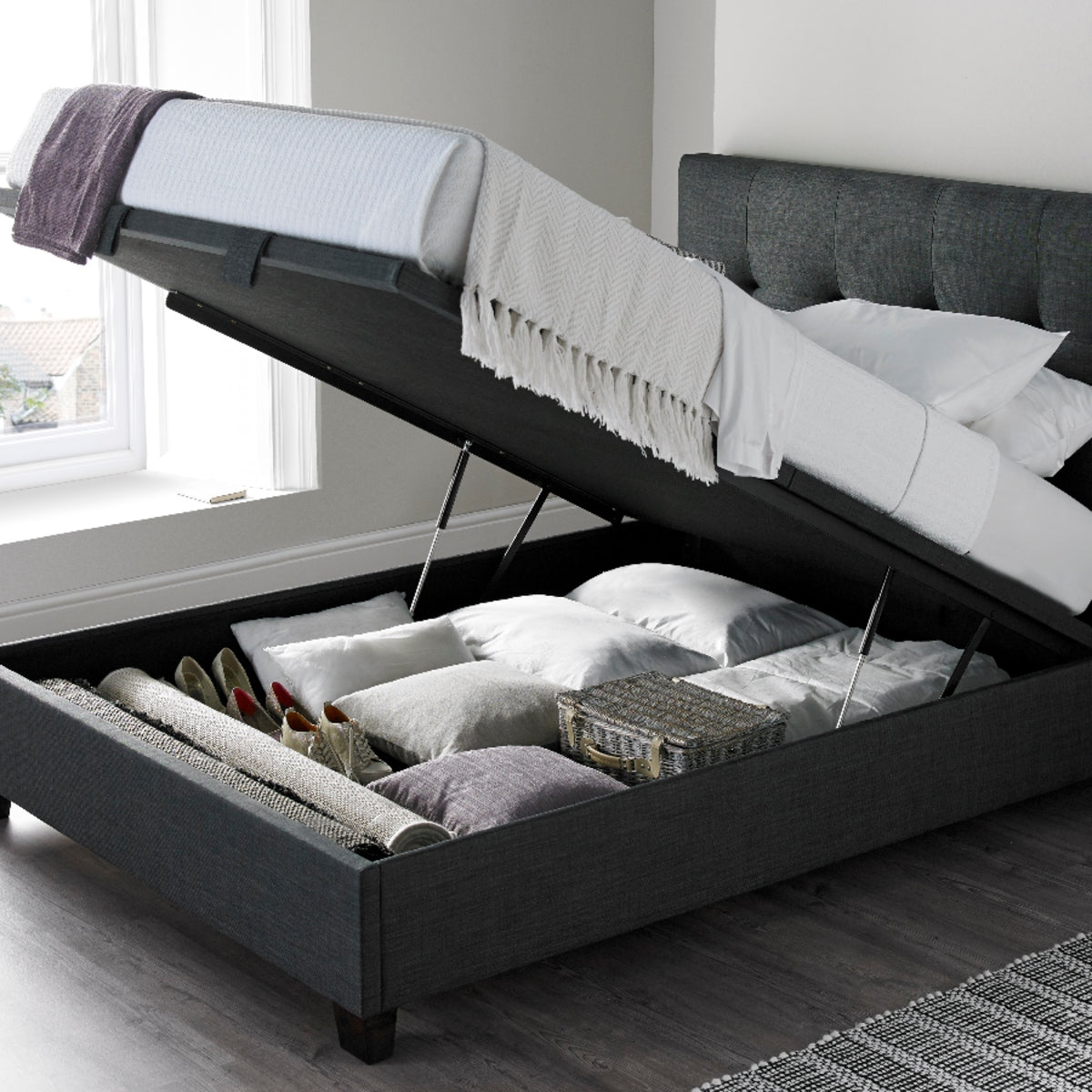 2026 Wallace Ottoman Storage Bed in Slate