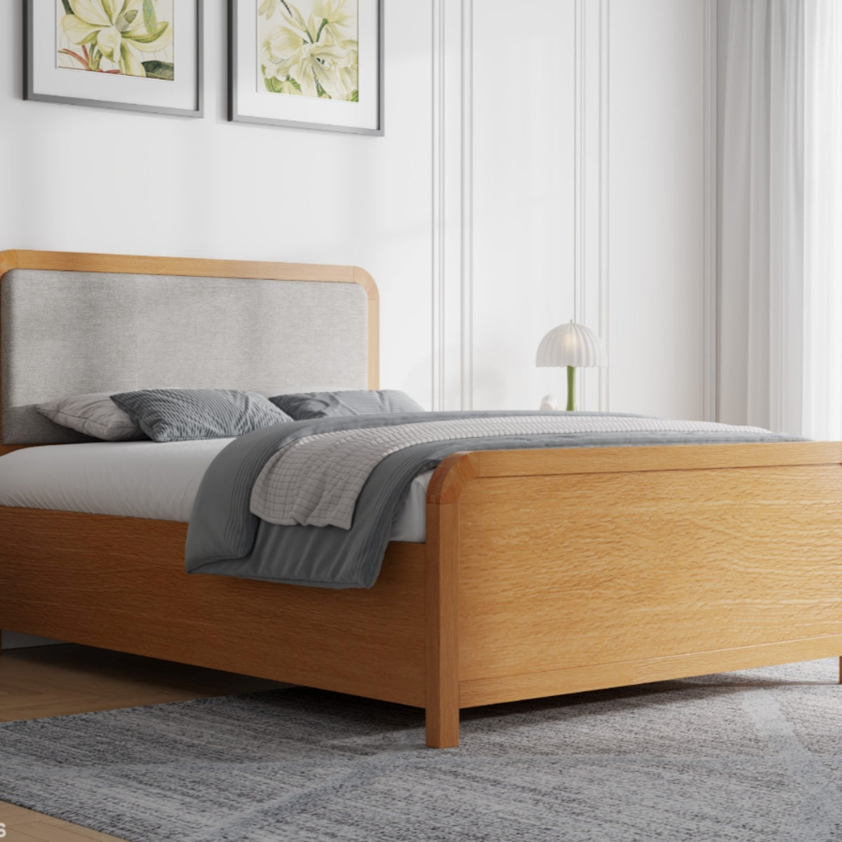 2026 Willow Ottoman Storage Bed in Greige