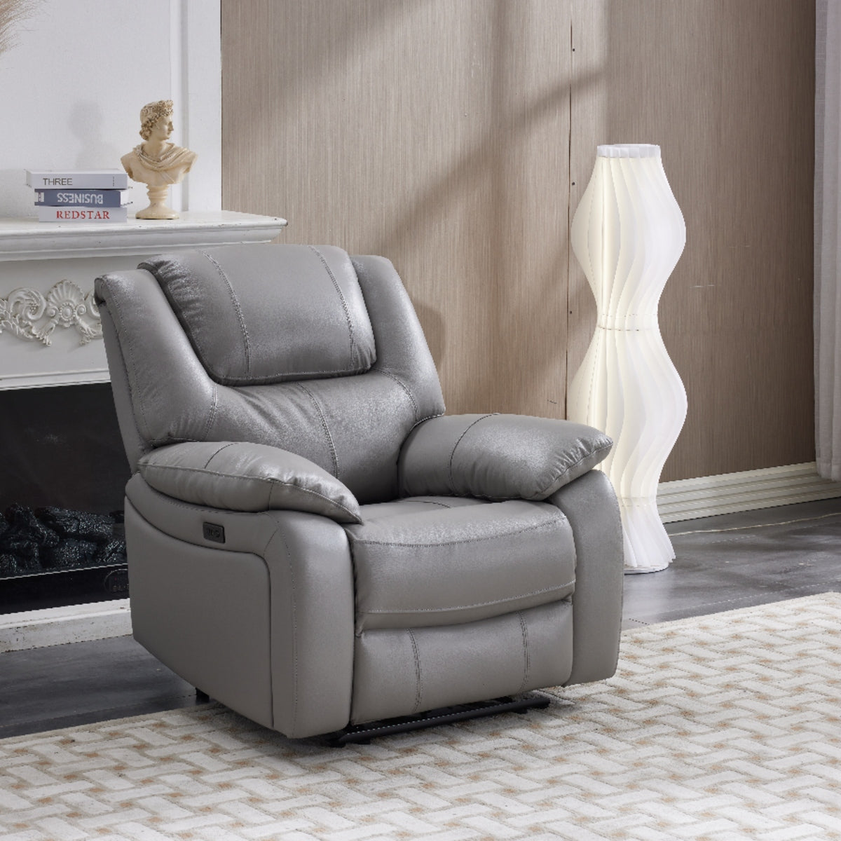 2026 Kylie 3 Seater, 2 Seater & Chair Sofa In Pisa Grey
