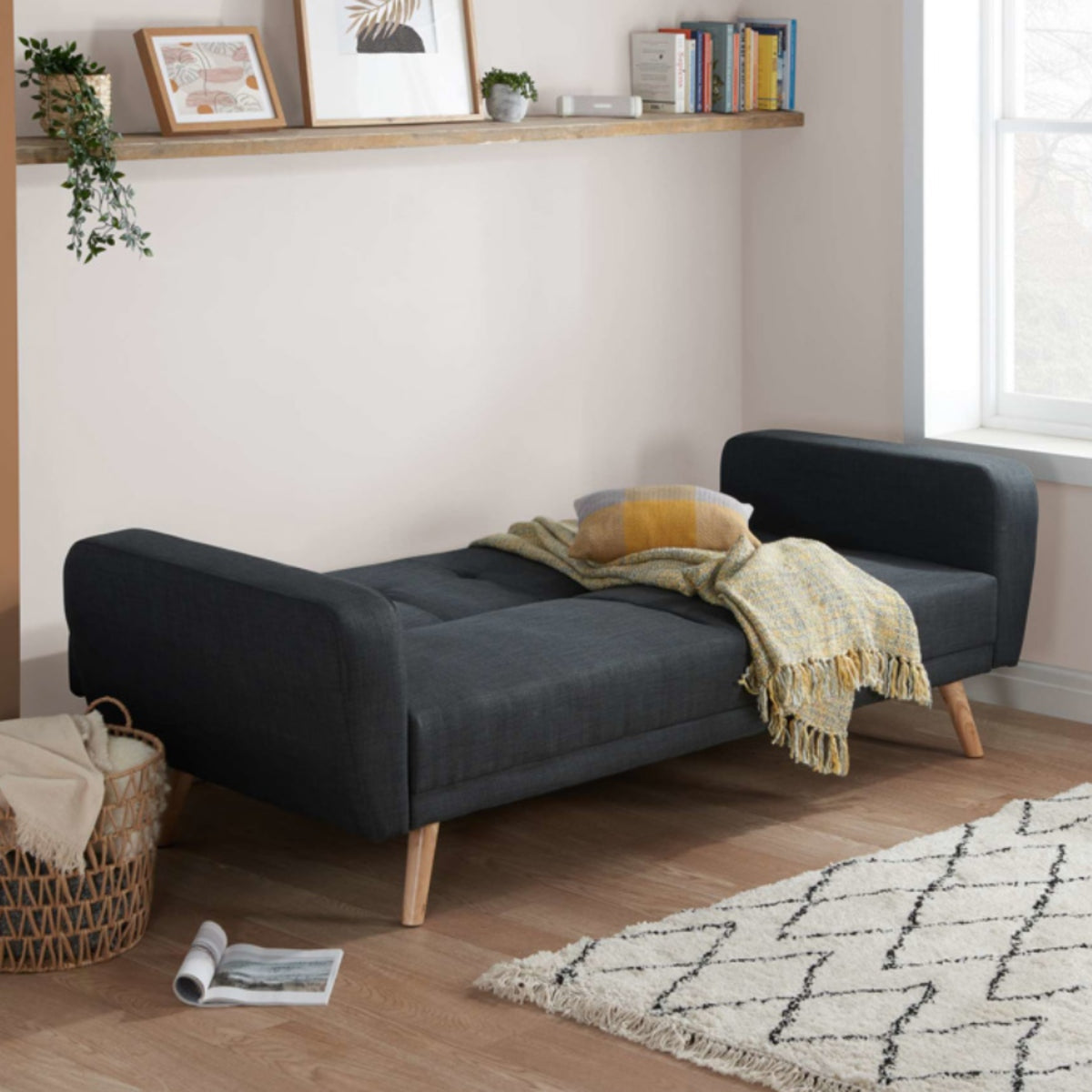 2026 Farrow Large Sofa Bed - Grey