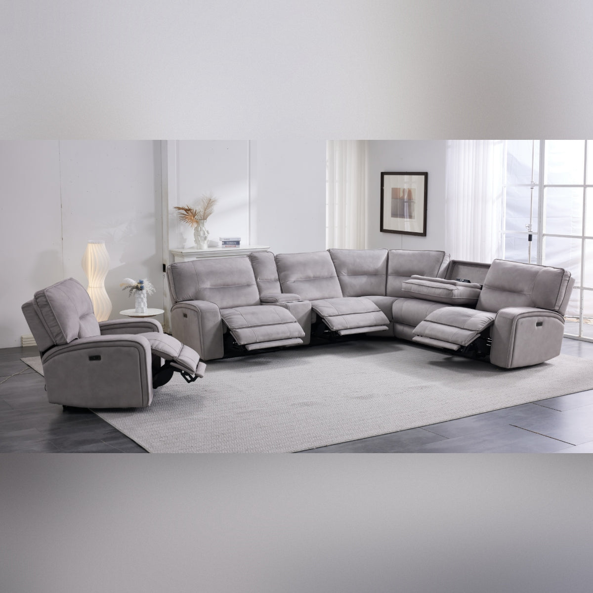 2026 Elyana Sofa Range In Aspen Latte