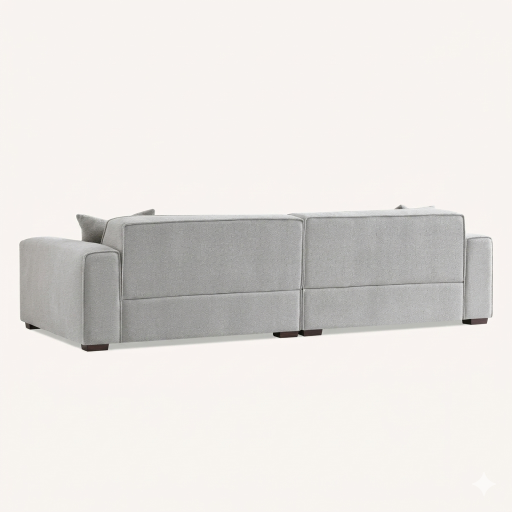 2026 Dunkeld 4 Seater Sofa - Pebble Boucle