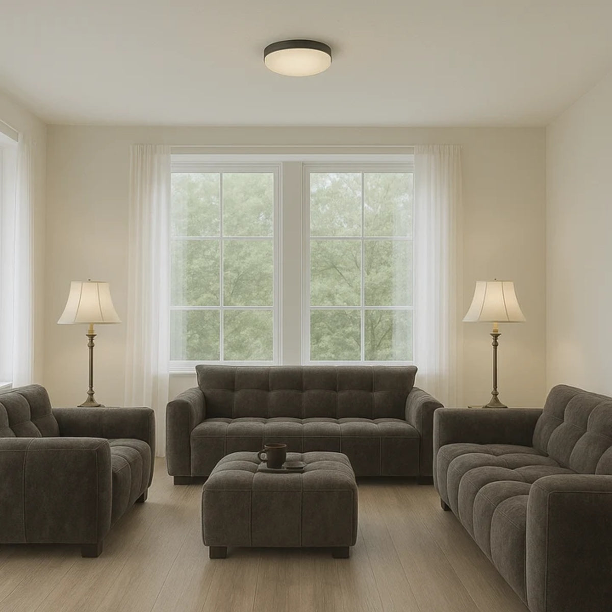 2026 Miami 3 Seater Sofa - Chocolate Velvet