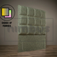 Floor Standing 12 Square Headboard - Nimbus Beds