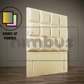 Floor Standing 12 Square Headboard - Nimbus Beds