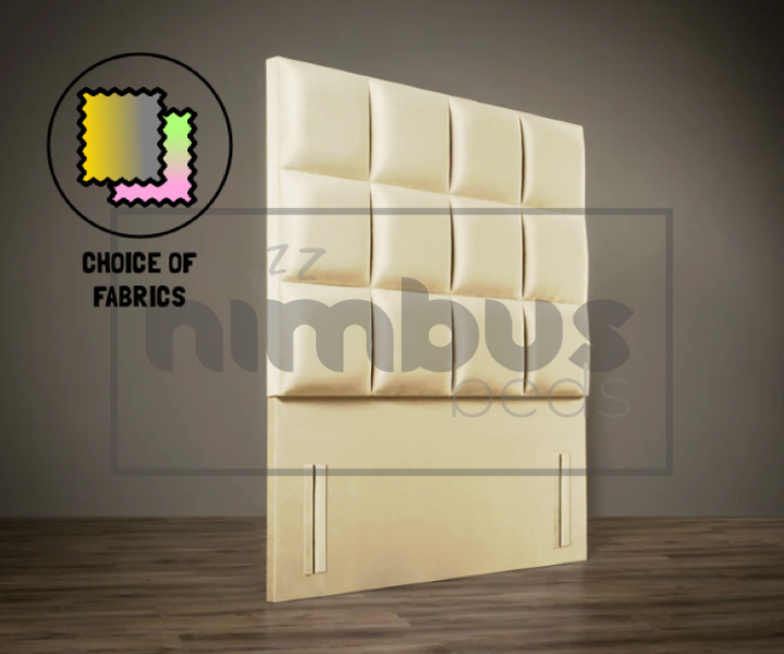 Floor Standing 12 Square Headboard - Nimbus Beds