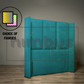 Floor Standing 3 Panel Winged Headboard - Nimbus Beds
