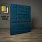 Floor Standing Bauhaus Headboard - Nimbus Beds