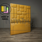 Floor Standing Bauhaus Headboard - Nimbus Beds