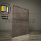 Floor Standing Charlie Studded Headboard - Nimbus Beds