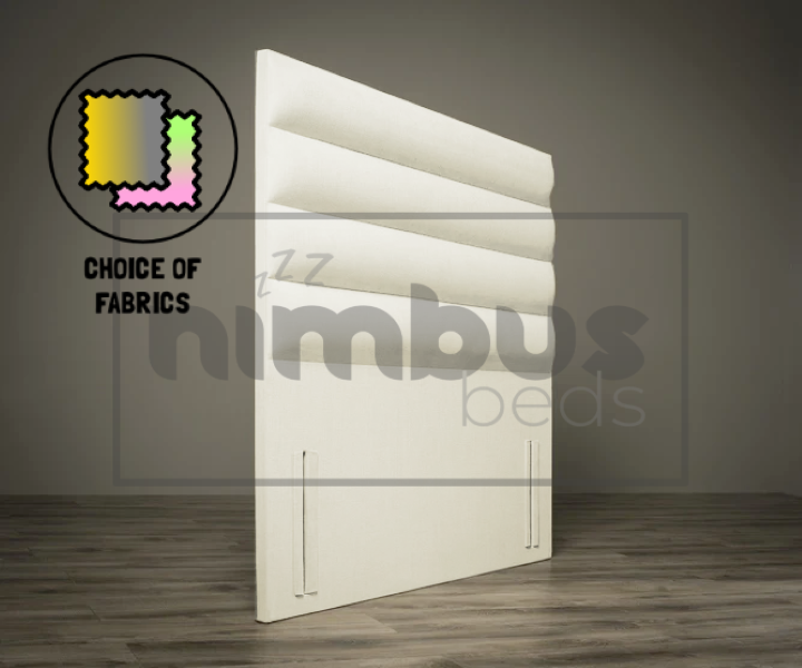 Floor Standing Horizontal Tube Headboard - Nimbus Beds