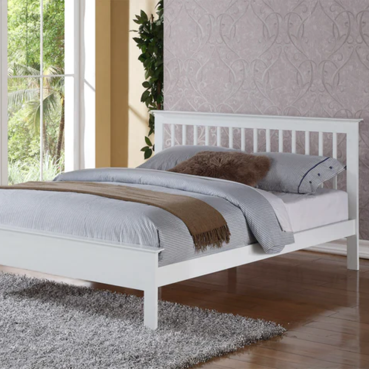 The Peta Bed Frame - White Finish - Nimbus Beds